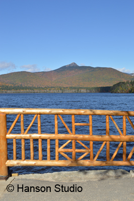 Mt. Chocorua, NH - "NH" Bridge & Mountain - Verticle